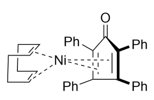 ([(1,2,5,6-η)-1,5-Cyclooctadiene][(2,3,4,5-η)-2,3,4,5-tetraphenyl-2,4-cyclopentadien-1-one]nickel
