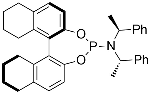 (11bR)-N,N-bis((S)-1-苯基乙基)-8,9,10,11,12,13,14,15-十氢二萘[2,1-d:1',2'-f][1,3,2]二氧膦杂-4-胺