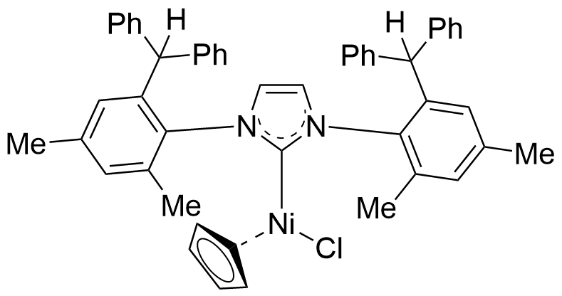 氯(环戊二烯基){1,3-双[2-(二苯基甲基)-4,6-二甲基苯基]1H-咪唑鎓}镍(II)