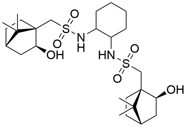 双环[2.2.1]庚烷-1-甲烷磺酰胺,N,N' - (1S,2S)-1,2-环己烷二基双[2-羟基-7,7-二甲基]-(1R,1'R,2S,2'S,4S,4'S)-(9Cl)