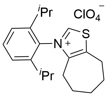 5,6,7,8-四氢-3-(2,6-二异丙基苯基)-4H-环庚噻唑高氯酸盐