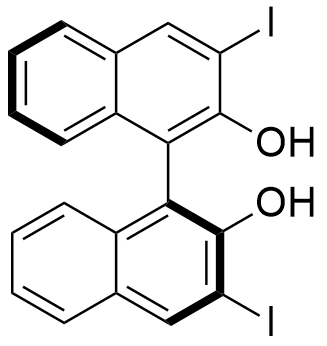 (S)​-3,​3'-二碘-​1,​1'-联萘酚