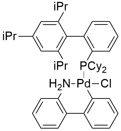 (2-二环己基膦基-2',4',6'-三异丙基-1,1'-联苯基)(2'-氨基-1,1'-联苯-2-基)氯化钯(II)