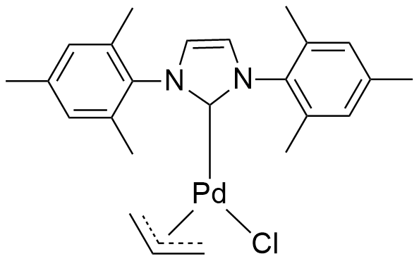 烯丙基[1,3-双(2,4,6-三甲苯基)咪唑-2-亚基]氯化钯(II)