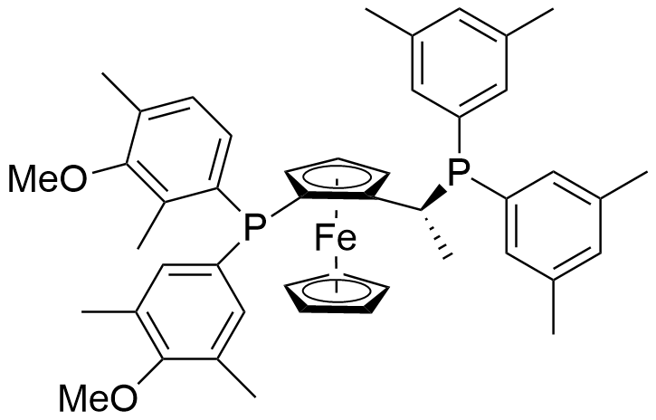 (R)-1-{(Sp)-2-[双(3,5-二甲基-4-甲氧基苯基)膦基]二茂铁}乙基二-3,5-二甲苯基膦