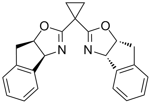 (3aS,​3'aS,​8aR,​8'a'R)​-2,​2'-​环丙亚基双[​3a,​8a-二氢-8H-​茚并[1,​2-​d]​噁唑]