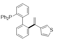 Diphenyl(2'-(1-(thiophen-3-yl)vinyl)-[1,1'-biphenyl]-2-yl)phosphane