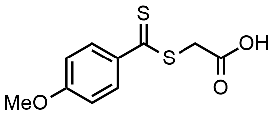 2-（4-甲氧基苯基硫代甲酰硫基）乙酸