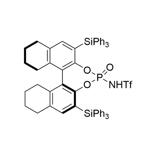 1,​1,​1-​Trifluoro-​N-​[(11bS)​-​8,​9,​10,​11,​12,​13,​14,​15-​octahydro-​4-​oxido-​2,​6-​bis(triphenylsilyl)​dinaphtho[2,​1-​d:1',​2'-​f]​[1,​3,​2]​dioxaphosphepin-​4-​yl]​methanesulfonamide