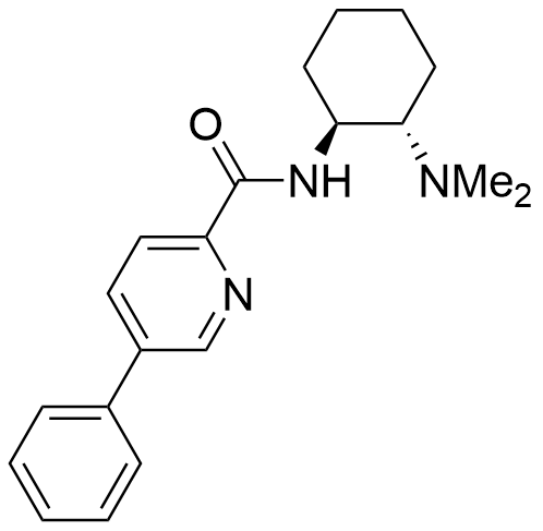 2-Pyridinecarboxamide, N-[(1S,2S)-2-(dimethylamino)cyclohexyl]-5-phenyl- (ACI)