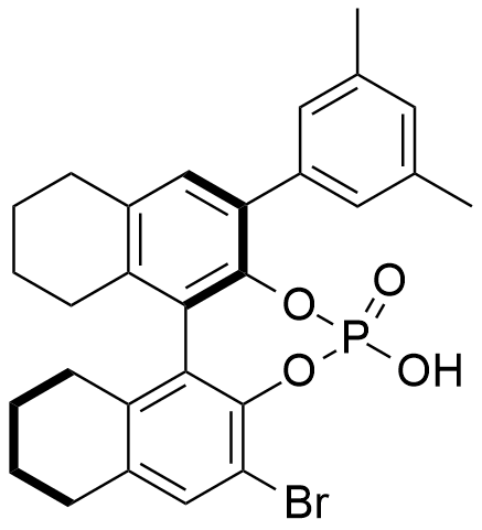 (R)-3-Bromo-3'-(3,5-dimethylphenyl)-5,5',6,6',7,7',8,8'-octahydro-1,1'-binaphthyl-2,2'-diyl Hydrogenphosphate