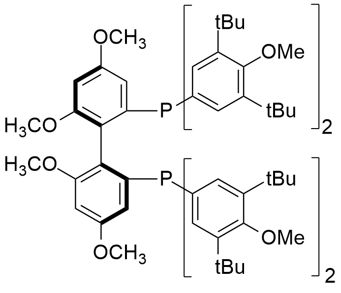(S)-2,2' -双[双(4-甲氧基-2,5-二-叔丁基苯基)膦基]-4,4',6,6'-四甲氧基联苯