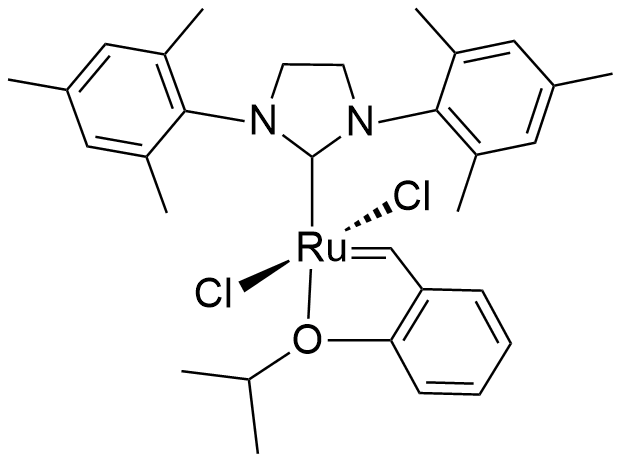 (1,3-双(2,4,6-三甲基苯基)-2-咪唑烷亚基)二氯(邻异丙氧基苯亚甲基)合钌
