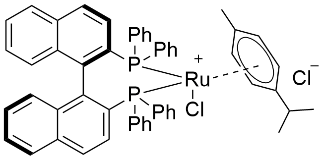 [(R)-(+)-2,2'-双(二苯基膦)-1,1'-联萘](对异丙基甲苯)二氯化钌(II)