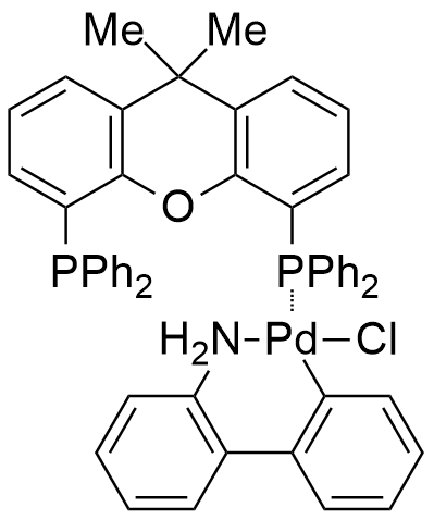[9,9-二甲基-4,5-双(二苯基膦)氧杂蒽](2'-氨基-1,1'-联苯基)]氯化钯(II)