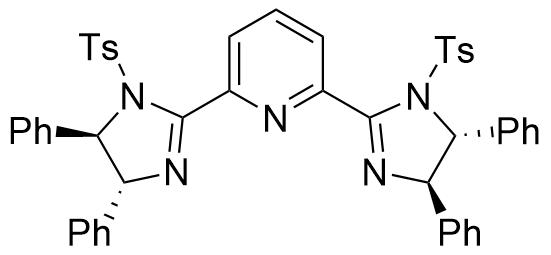 2,6-bis[(4R,5R)-4,5-dihydro-1-[(4-methylphenyl)sulfonyl]-4,5-diphenyl-1H-imidazol-2-yl]-Pyridine