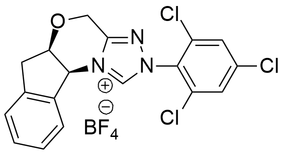 (5aR,10bS)-5a,10b-dihydro-2-(2,4,6-trichlorophenyl)-4H,6H-Indeno[2,1-b][1,2,4]triazolo[4,3-d][1,4]oxazinium tetrafluoroborate