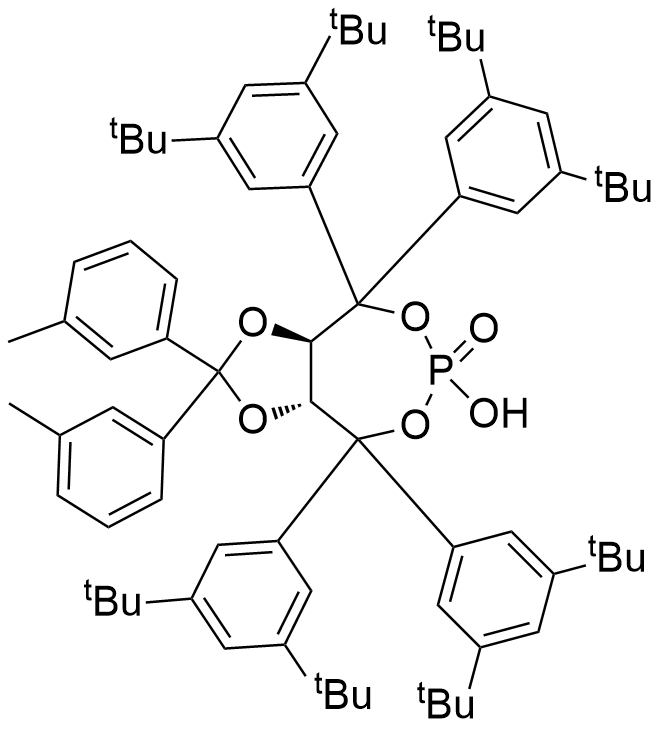 (3aR,8aR)-4,4,8,8-tetrakis(3,5-di-tert-butylphenyl)-6-hydroxy-2,2-di-m-tolyltetrahydro-[1,3]dioxolo[4,5-e][1,3,2]dioxaphosphepine 6-oxide