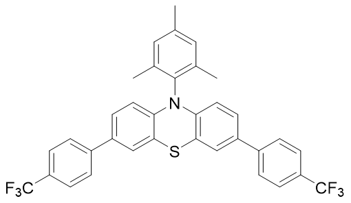 3,7-二[4-三氟甲基苯基]-10-(2,4,6-三甲基苯基)-10H-吩噻嗪
