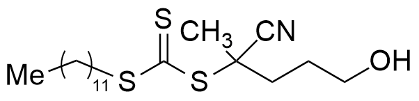 2-氰基-5-羟基戊烷-2-基 十二烷基 三硫代碳酸酯