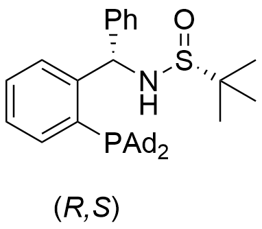[S(R)]-N-[(S)-[2-(二金刚烷基膦)苯基]苯甲基]-2-叔丁基亚磺酰胺