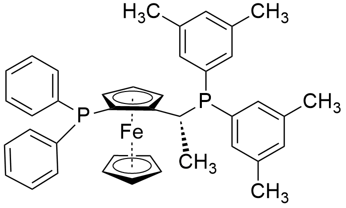 (R)-(-)-1-[(Sp)-2-(二苯基膦)二茂铁基]乙基二-3,5-二甲苯基膦