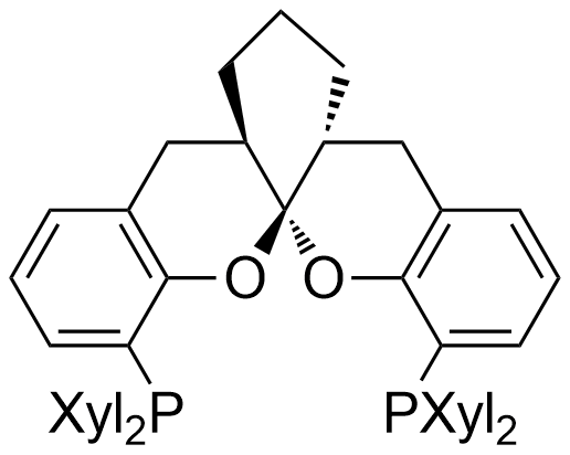 (+)-1,13-双[二（3,5-二甲基苯基）膦] - （5AR，8AR，14aR）-5a，6,7,8,8a，9-六氢-5- H- [1]苯并吡喃