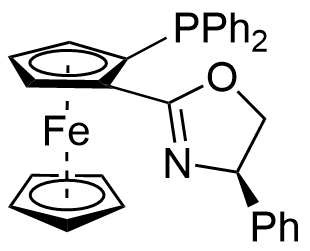 (2S)-1-[(4R)-4,5-二氢-4-苯基-2-噁唑基]-2-(二苯基膦)二茂铁