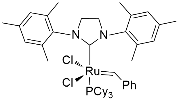 1,3-双(2,4,6-三甲基苯基)-2-(咪唑烷亚基)(二氯苯亚甲基)(三环己基膦)钌