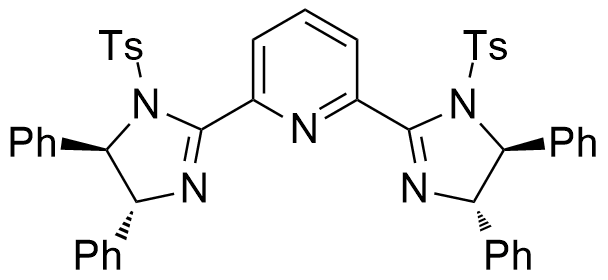2,6-bis[(4R,5R)-4,5-dihydro-1-[(4-methylphenyl)sulfonyl]-4,5-diphenyl-1H-imidazol-2-yl]-Pyridine