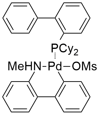 (2-二环己基膦-1,1′-联苯)[2-(2′-甲氨基-1,1′-联苯)]钯(II) 甲磺酸盐