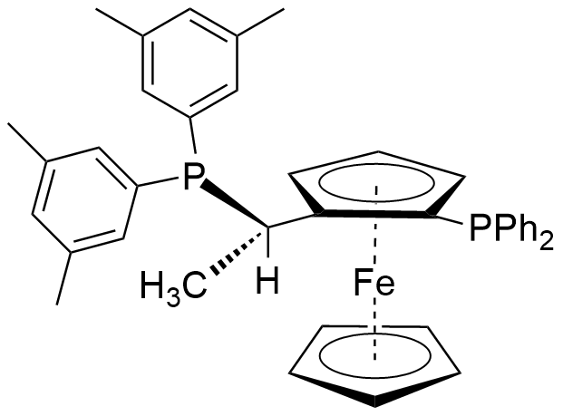 (S)-(+)-1-[(Rp)-2-(二苯基膦)二茂铁基]乙基二-3,5-二甲苯基膦