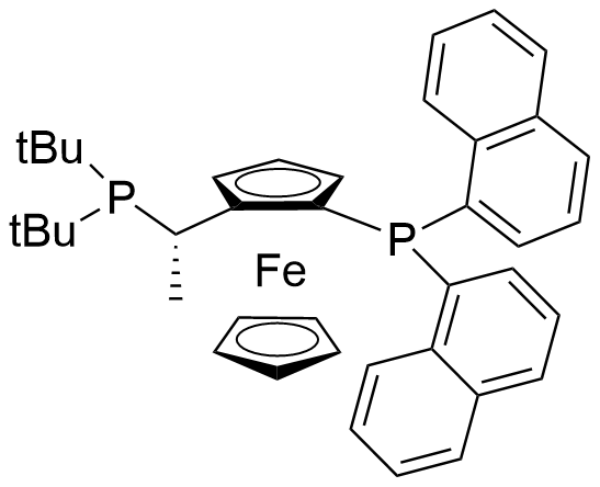 (S)-1-[(Rp)-2-(二-1-萘基膦基)二茂铁基]乙基二叔丁基膦