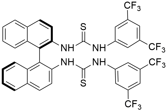 N,N'-(R)-1,1'-联萘-2,2'-二基双[N'-[3,5-双(三氟甲基)苯基]硫脲]