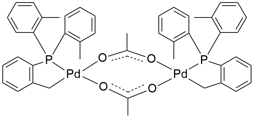 反式二-(M)-双[2-(二邻甲苯基膦)苄基]乙酸二钯(II)