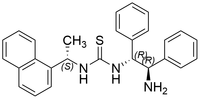 N-[(1R,2R)-2-氨基-1,2-二苯基乙基]-N'-[(S)-1-1-萘乙基]硫脲