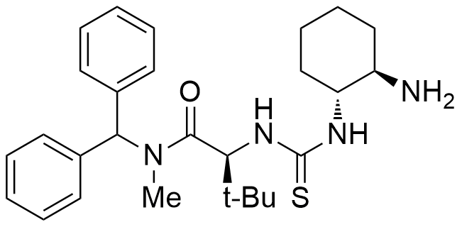 (2S)-2-[[[[(1R,2R)-2-氨基环己基]氨基]硫代甲基]氨基]-N-(二苯基甲基)-N,3,3-三甲基丁酰胺