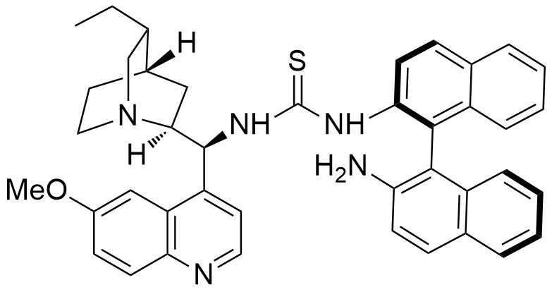 N-[(S)-2'-氨基-1,1'-联萘-2-基]-N'-[(8α,9S)-10,11-二氢-6'-甲氧基奎宁-9-基]硫脲