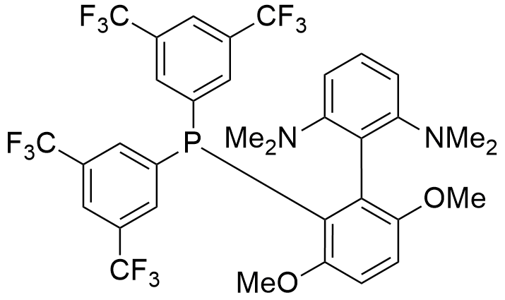 2-[双(3,5-三氟甲基苯基膦基)-3,6-二甲氧基]-2',6'-二甲基氨基-1,1'-联苯