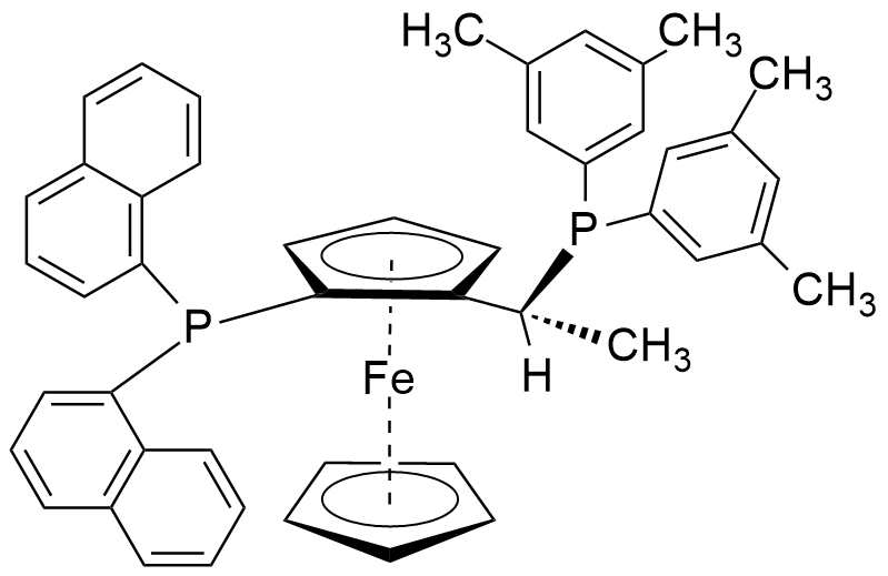 (R)-1-[(Sp)-2-(二-1-萘基膦基)二茂铁基]乙基二-3,5-二甲苯基膦