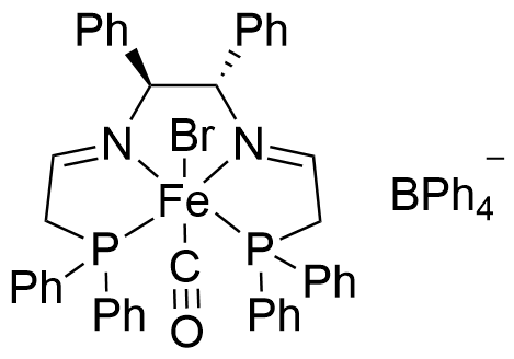 溴羰基[(1S,2S)-2,3-二苯基乙二胺-N,N'-双(2-二苯基膦亚乙基)]四苯基硼酸铁(II),