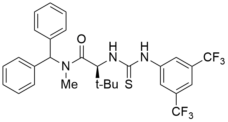 (2S)-2-[[[[3,5-双(三氟甲基)苯基]氨基]硫代甲基]氨基]-N-(二苯基甲基)-N,3,3-三甲基丁酰胺