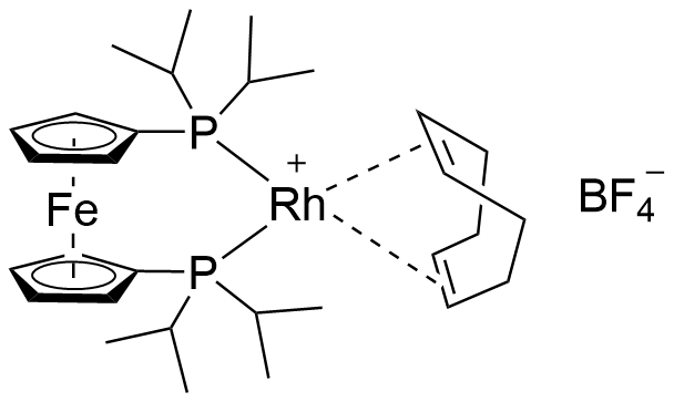 [1,1'-双[双(1-甲基乙基)膦基-κP]二茂铁][(1,2,5,6-η)-1,5-环辛二烯]铑(I)四氟硼酸盐