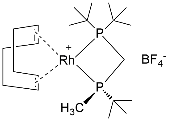 （S）-（ - ）-叔丁基甲基（二 - 叔丁基膦基甲基）膦基（1,5-环辛二烯）铑（I）四氟硼酸盐
