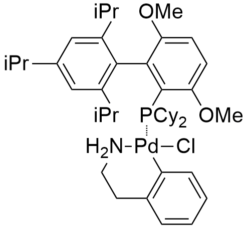 (2-二环己基膦基-3,6-二甲氧基-2',4',6'-三异丙基-1,1'-联苯)[2-(2-氨基乙基苯基)]氯化钯(II)