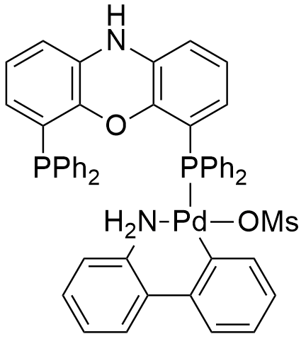 甲磺酸[4,6-双(二苯基膦)吩噁嗪](2'-氨基-1,1'-联苯-3-基)钯(II)