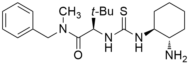 (2R)-2-[[[[(1S,2S)-2-氨基环己基]氨基]硫代甲基]氨基]-N,3,3-三甲基-N-(苯基甲基)丁酰胺