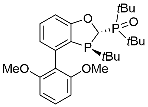 二-叔丁基((2S,3S)-3-(叔丁基)-4-(2,6-二甲氧基苯基)-2,3-二氢苯并[d][1,3]氧膦杂环戊二烯-2-基)膦氧化物