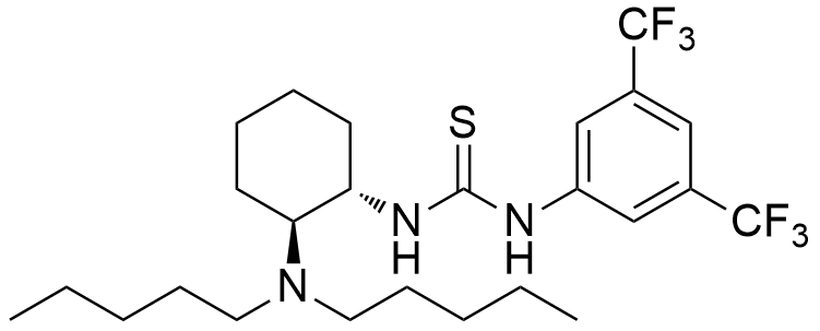 N-[3,5-双(三氟甲基)苯基]-N'-[(1S,2S)-2-(二戊基氨基)环己基]硫脲