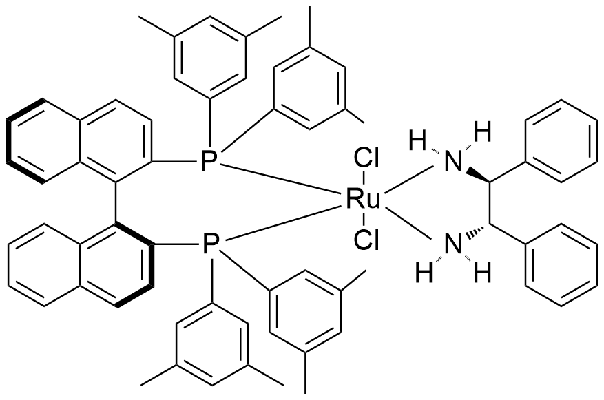 {(S)-(-)-2,2'-二[二(3,5-二甲苯基)膦]-1,1'-联萘基}[(1S,2S)-(-)-1,2-二苯基乙烯二胺]二氯化钌(II)